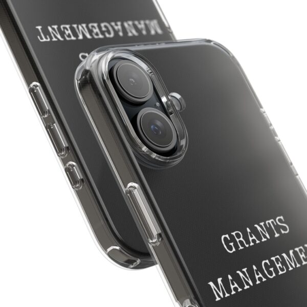 Grants Management iPhone Clear Case - Image 35