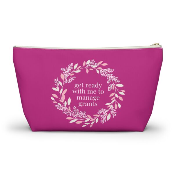 GRWM Grants Management Accessory Pouch w T-bottom - Image 6