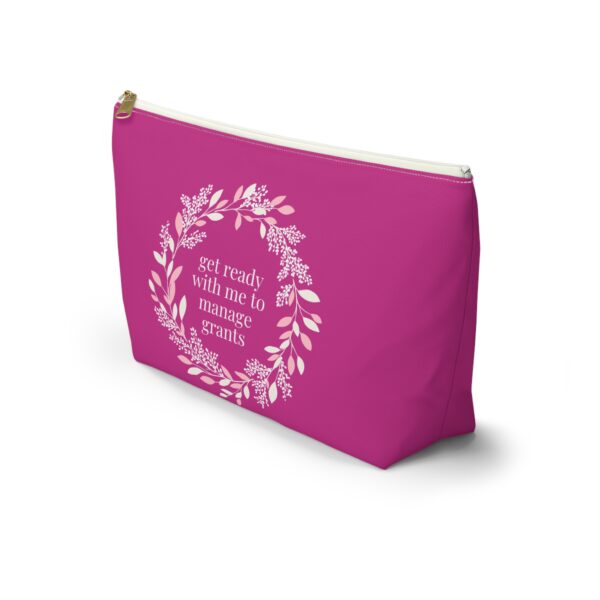 GRWM Grants Management Accessory Pouch w T-bottom - Image 7