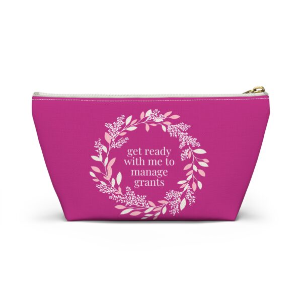 GRWM Grants Management Accessory Pouch w T-bottom - Image 2