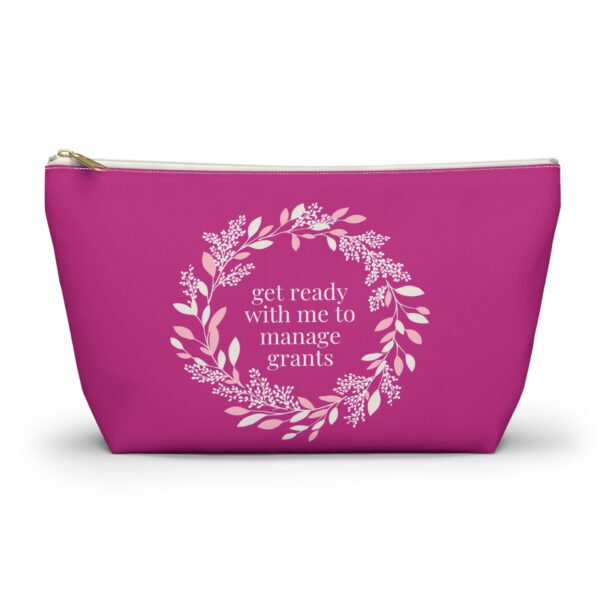 GRWM Grants Management Accessory Pouch w T-bottom - Image 5