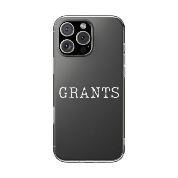 Grants iPhone Clear Case - Image 45