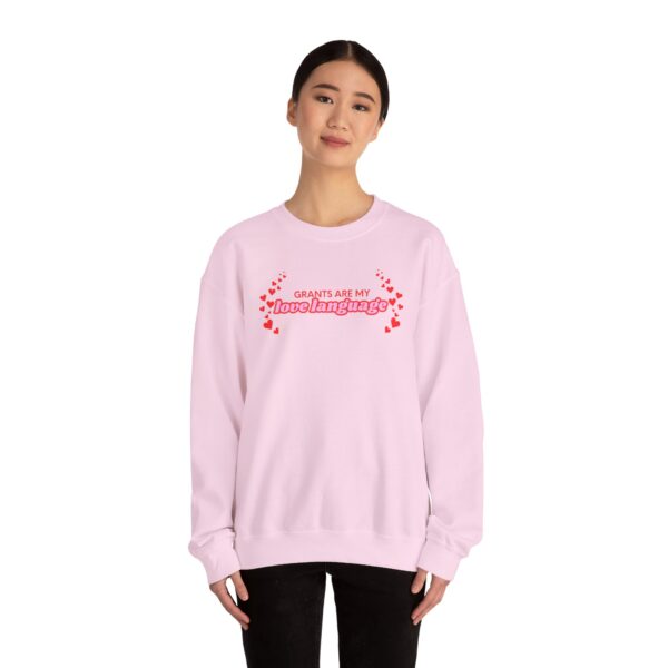 Grants are My Love Language Unisex Heavy Blend™ Crewneck Sweatshirt - Image 56