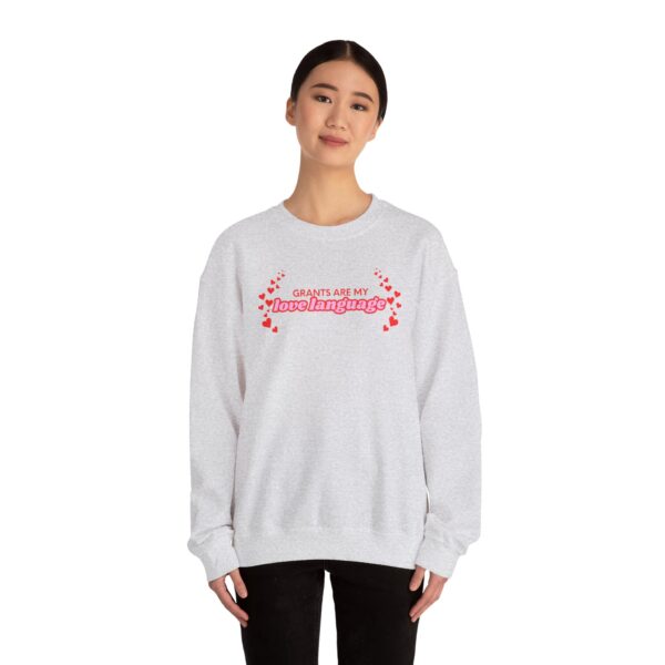 Grants are My Love Language Unisex Heavy Blend™ Crewneck Sweatshirt - Image 8