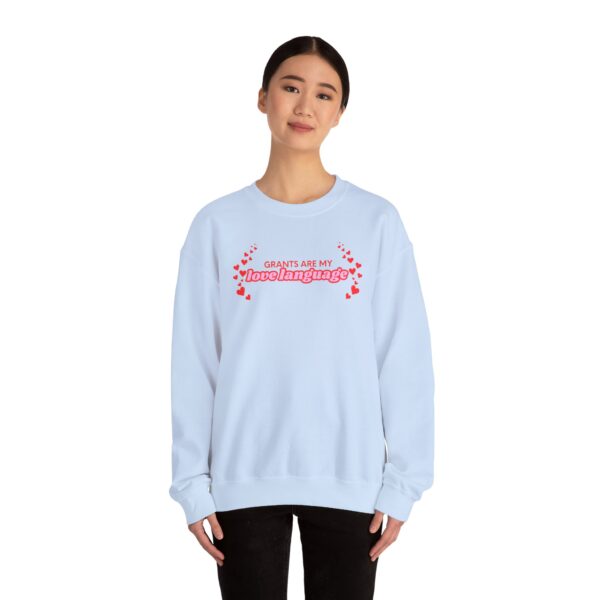 Grants are My Love Language Unisex Heavy Blend™ Crewneck Sweatshirt - Image 36