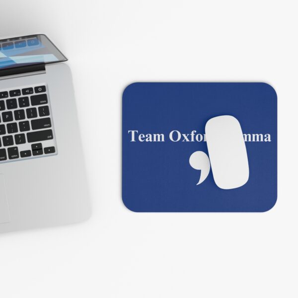 Team Oxford Comma Mouse Pad (Rectangle) - Image 4