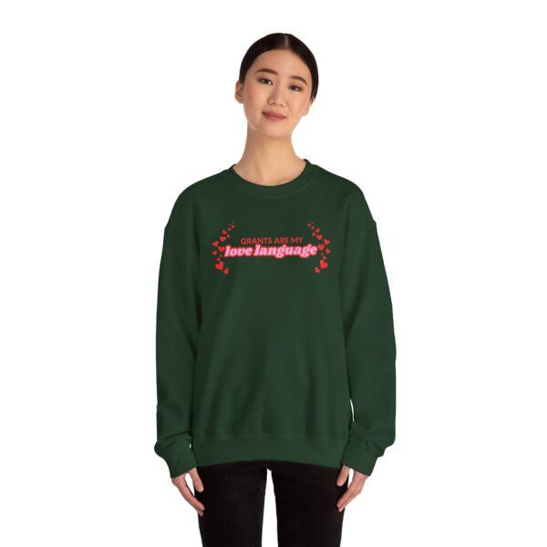 Grants are My Love Language Unisex Heavy Blend™ Crewneck Sweatshirt - Image 32