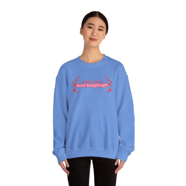 Grants are My Love Language Unisex Heavy Blend™ Crewneck Sweatshirt - Image 40