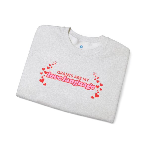 Grants are My Love Language Unisex Heavy Blend™ Crewneck Sweatshirt - Image 7