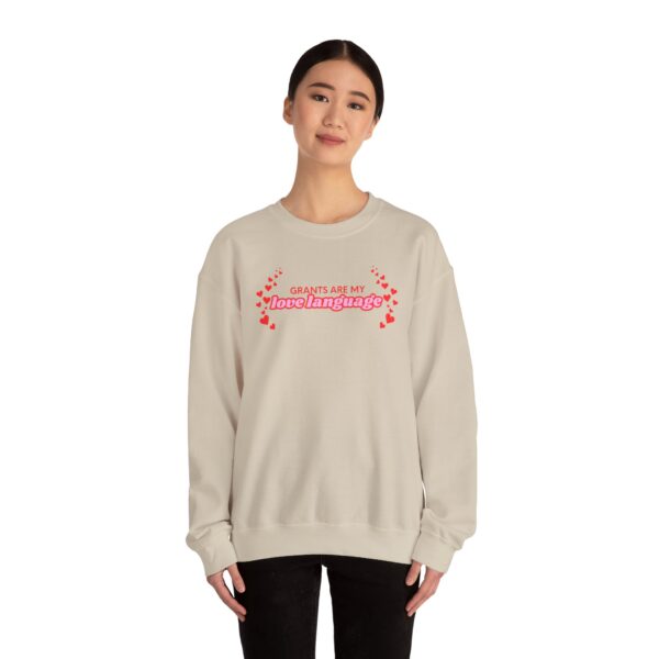 Grants are My Love Language Unisex Heavy Blend™ Crewneck Sweatshirt - Image 16