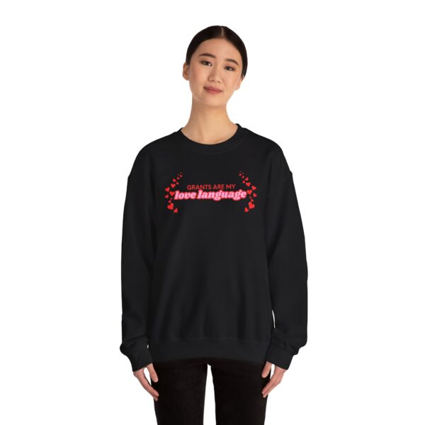 Grants are My Love Language Unisex Heavy Blend™ Crewneck Sweatshirt - Image 12