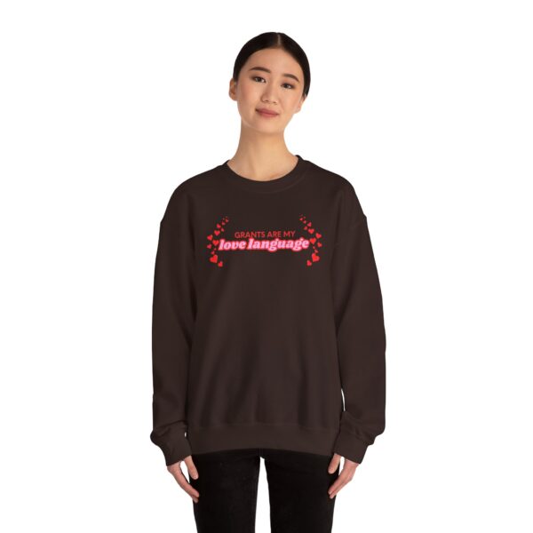 Grants are My Love Language Unisex Heavy Blend™ Crewneck Sweatshirt - Image 24