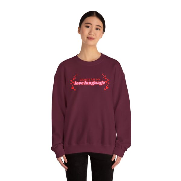 Grants are My Love Language Unisex Heavy Blend™ Crewneck Sweatshirt - Image 20