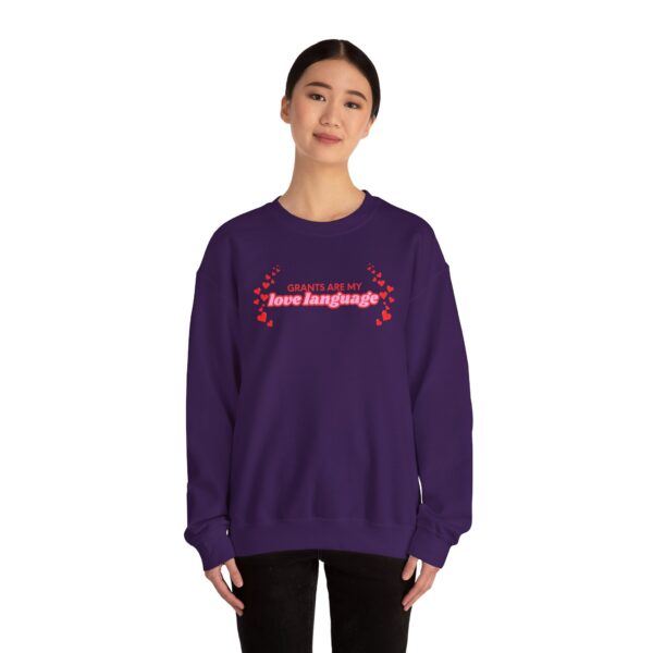 Grants are My Love Language Unisex Heavy Blend™ Crewneck Sweatshirt - Image 52