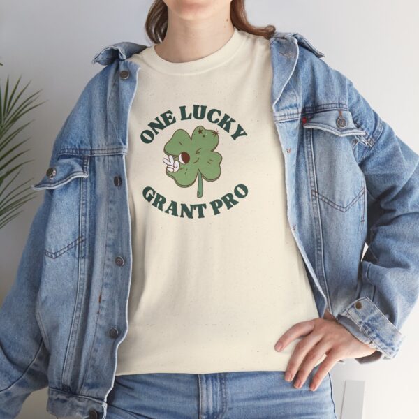 One Lucky Grant Pro Unisex Heavy Cotton Tee - Image 48