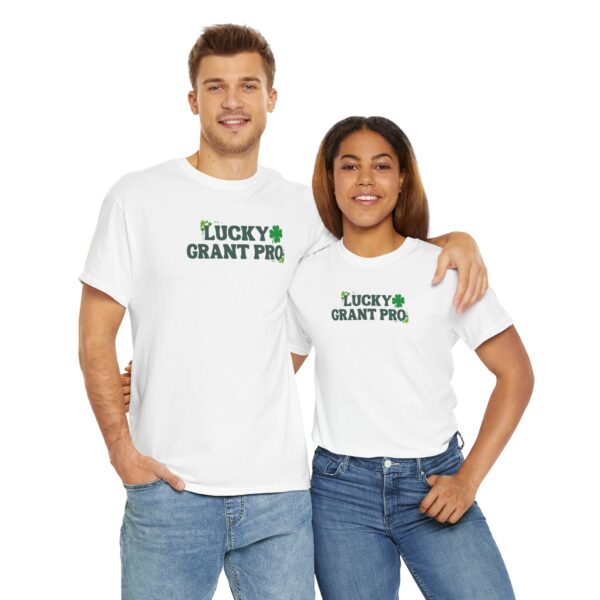 Lucky Grant Pro Unisex Heavy Cotton Tee - Image 13