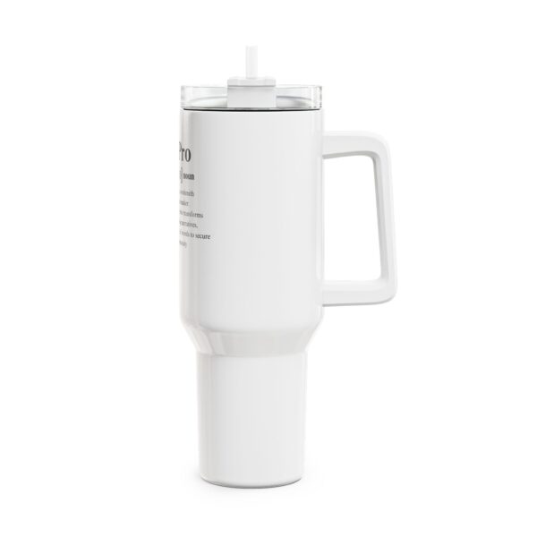 White Grant Pro Definition Tumbler, 40oz - Image 4
