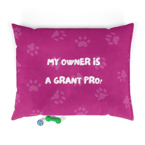 My Owner Is A Grant Pro Pink Pet Bed - Image 4