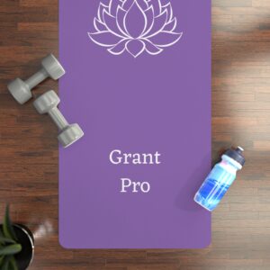 Purple Namaste Grant Pro Rubber Yoga Mat