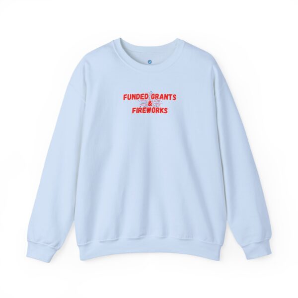 Funded Grants & Fireworks Unisex Heavy Blend™ Crewneck Sweatshirt - Image 25