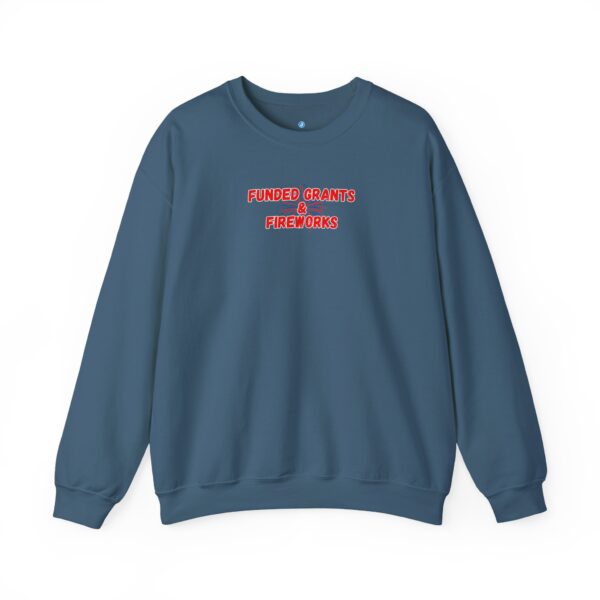 Funded Grants & Fireworks Unisex Heavy Blend™ Crewneck Sweatshirt - Image 31