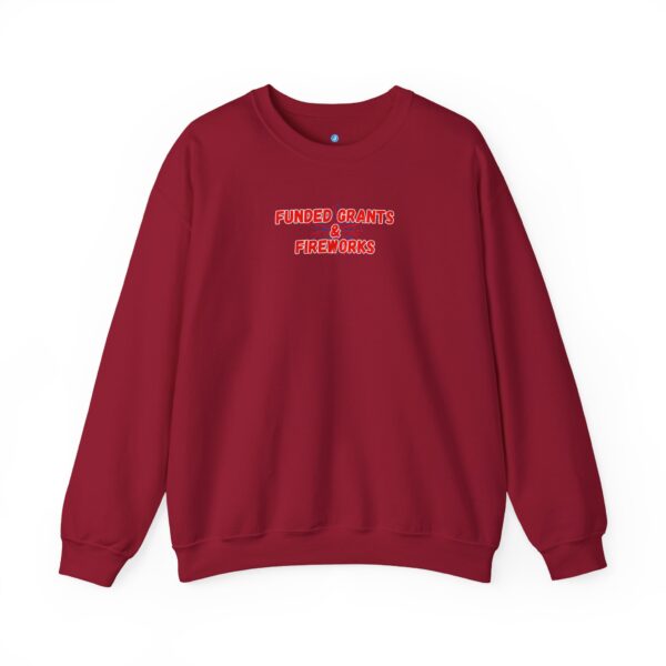 Funded Grants & Fireworks Unisex Heavy Blend™ Crewneck Sweatshirt - Image 61
