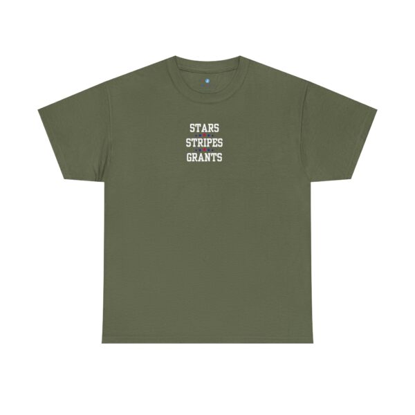 Stars, Stripes, Grants Unisex Heavy Cotton Tee - Image 19