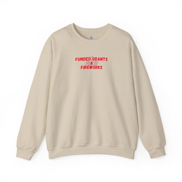 Funded Grants & Fireworks Unisex Heavy Blend™ Crewneck Sweatshirt - Image 13