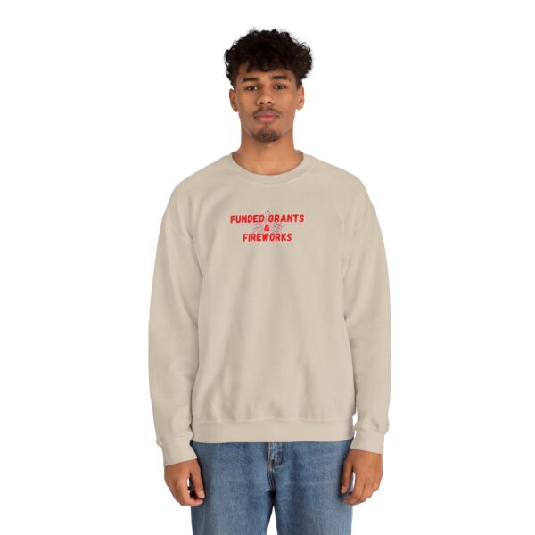 Funded Grants & Fireworks Unisex Heavy Blend™ Crewneck Sweatshirt - Image 16