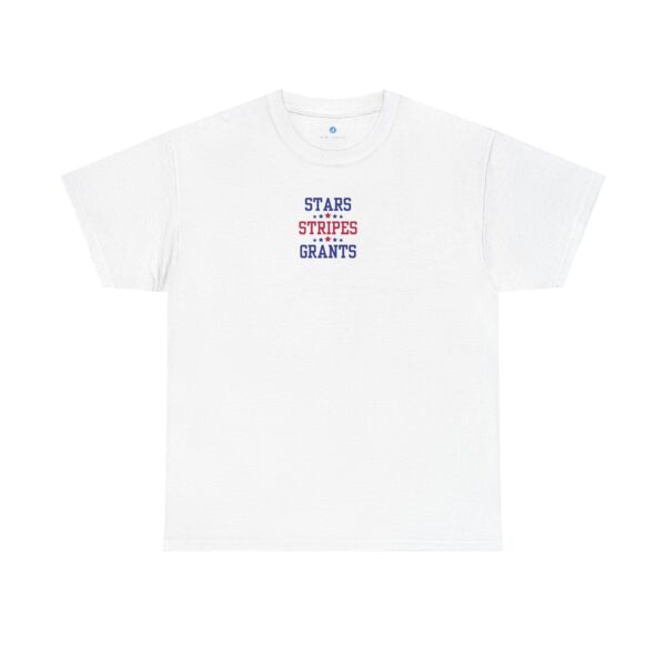 Stars, Stripes, Grants Unisex Heavy Cotton Tee - Image 7