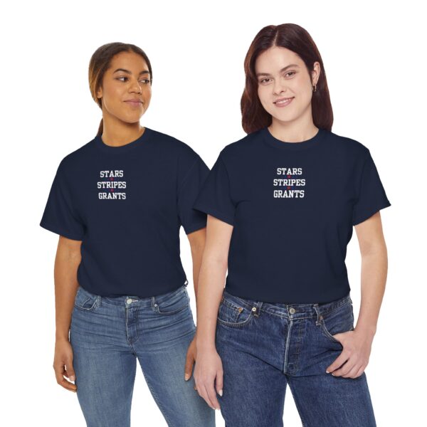 Stars, Stripes, Grants Unisex Heavy Cotton Tee - Image 40