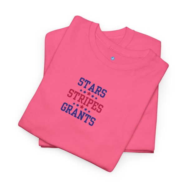 Stars, Stripes, Grants Unisex Heavy Cotton Tee - Image 51