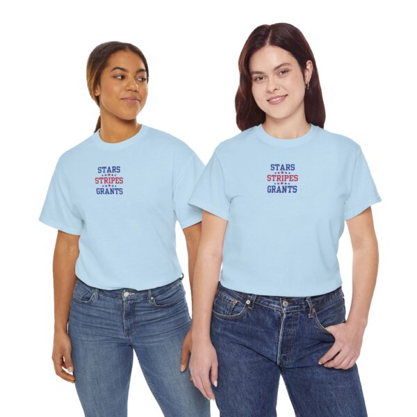 Stars, Stripes, Grants Unisex Heavy Cotton Tee - Image 28