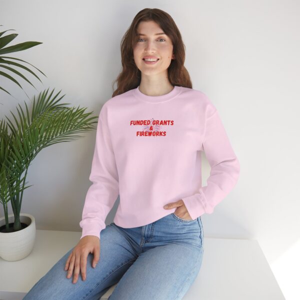 Funded Grants & Fireworks Unisex Heavy Blend™ Crewneck Sweatshirt - Image 53