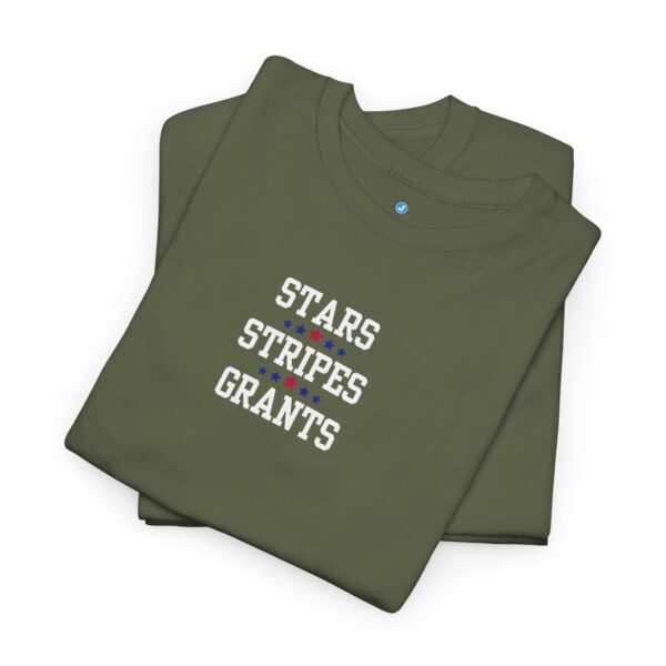 Stars, Stripes, Grants Unisex Heavy Cotton Tee - Image 21