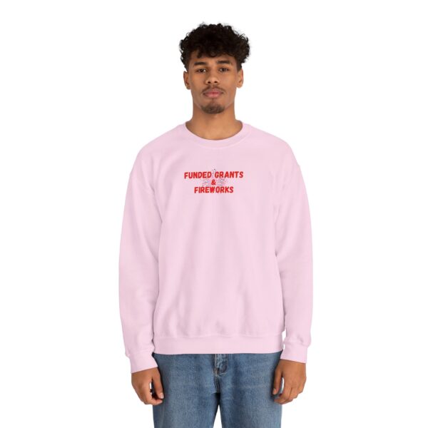 Funded Grants & Fireworks Unisex Heavy Blend™ Crewneck Sweatshirt - Image 52