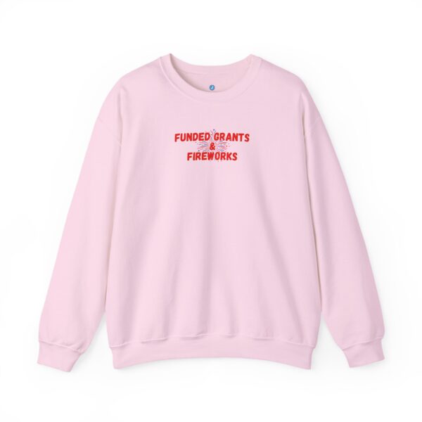Funded Grants & Fireworks Unisex Heavy Blend™ Crewneck Sweatshirt - Image 49