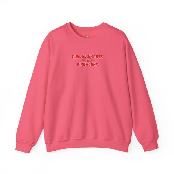Funded Grants & Fireworks Unisex Heavy Blend™ Crewneck Sweatshirt - Image 55