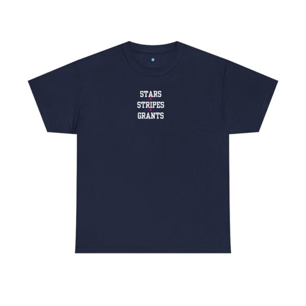 Stars, Stripes, Grants Unisex Heavy Cotton Tee - Image 37