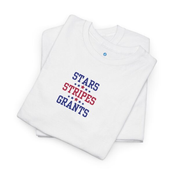 Stars, Stripes, Grants Unisex Heavy Cotton Tee - Image 9