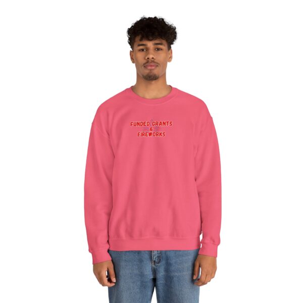 Funded Grants & Fireworks Unisex Heavy Blend™ Crewneck Sweatshirt - Image 58