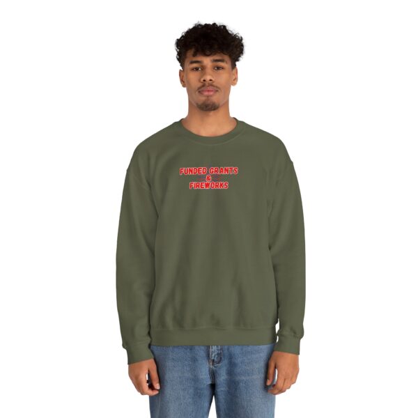 Funded Grants & Fireworks Unisex Heavy Blend™ Crewneck Sweatshirt - Image 22