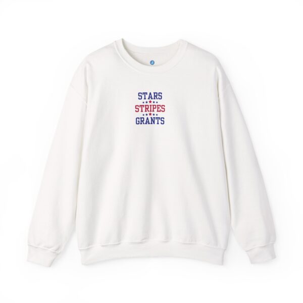 Stars, Stripes, Grants Unisex Heavy Blend™ Crewneck Sweatshirt - Image 7
