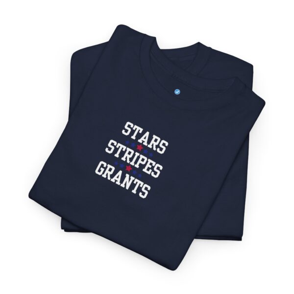 Stars, Stripes, Grants Unisex Heavy Cotton Tee - Image 39