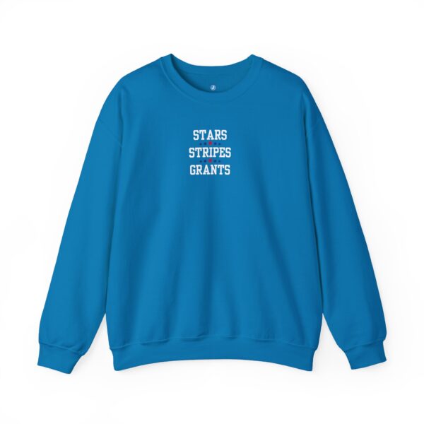 Stars, Stripes, Grants Unisex Heavy Blend™ Crewneck Sweatshirt - Image 37