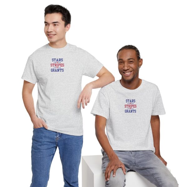Stars, Stripes, Grants Unisex Heavy Cotton Tee