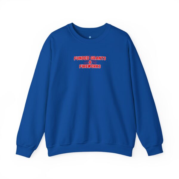 Funded Grants & Fireworks Unisex Heavy Blend™ Crewneck Sweatshirt - Image 37