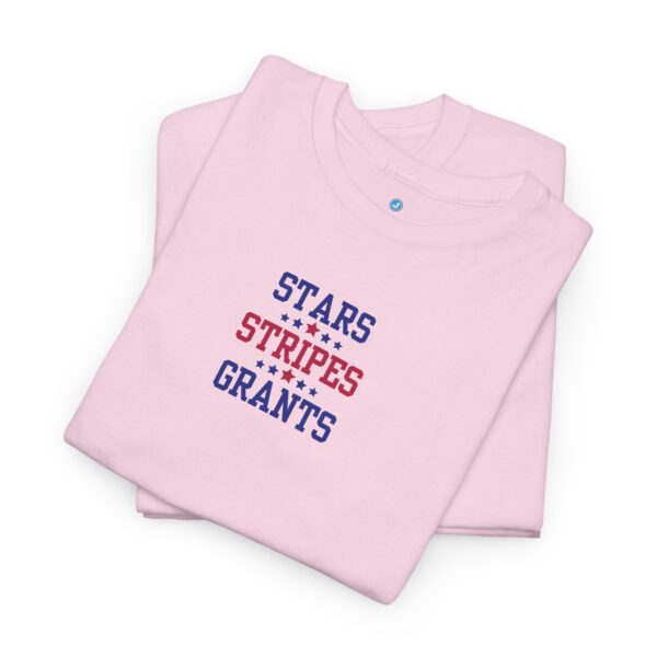 Stars, Stripes, Grants Unisex Heavy Cotton Tee - Image 45