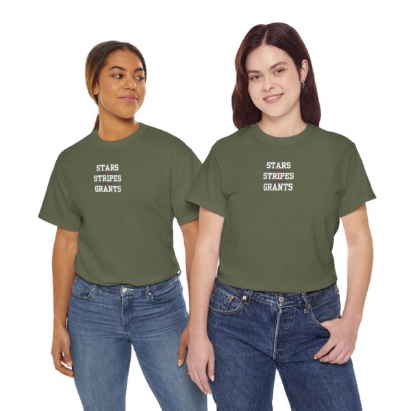 Stars, Stripes, Grants Unisex Heavy Cotton Tee - Image 22