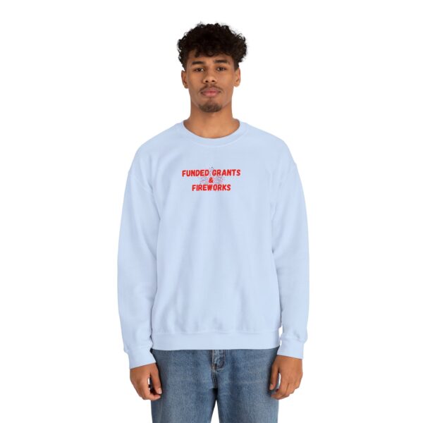 Funded Grants & Fireworks Unisex Heavy Blend™ Crewneck Sweatshirt - Image 28